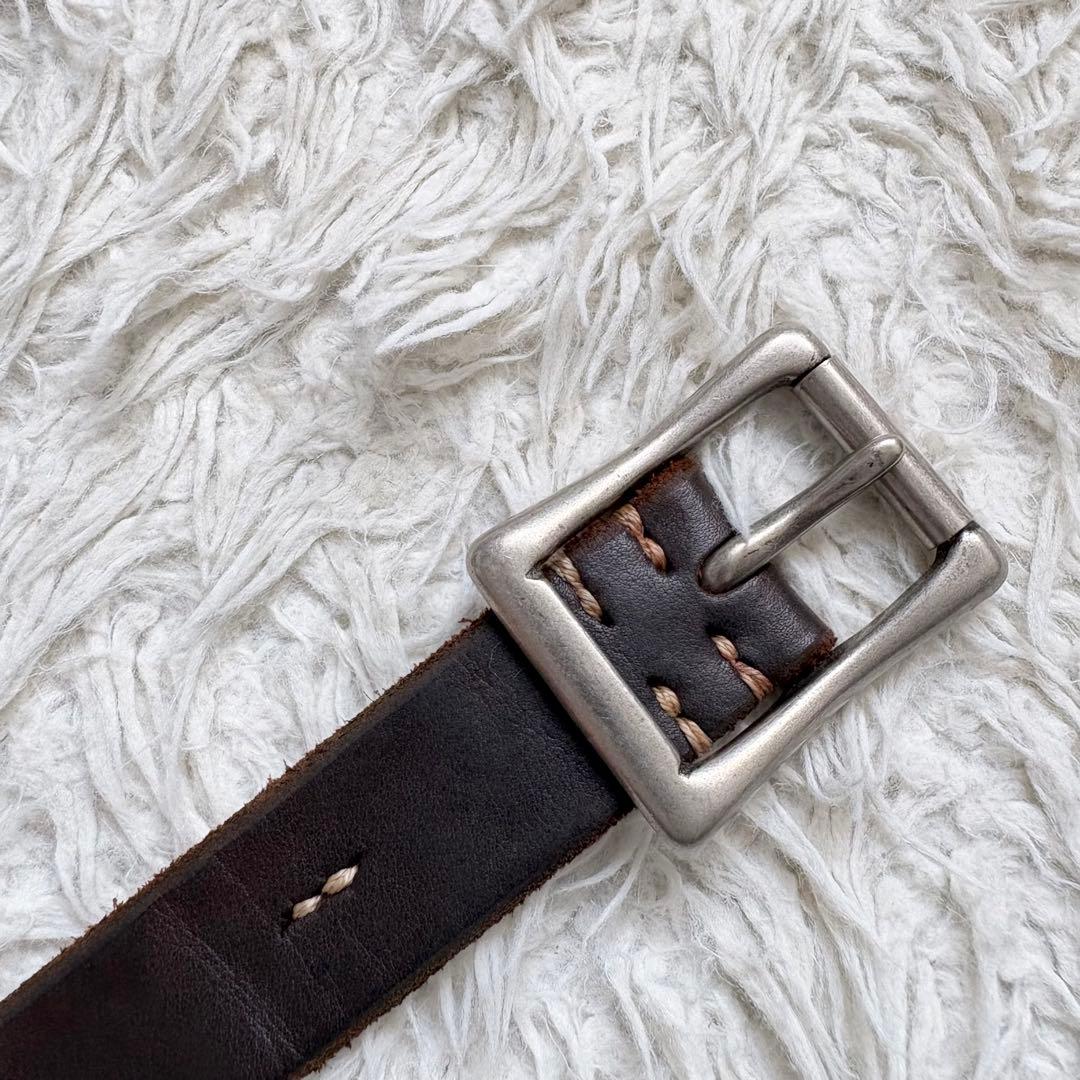 Vintage Works DH5679 35/89 レザー ベルト　缶付