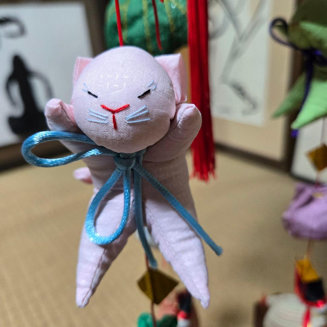 ☘️吊るし雛　吊るし人形　つるし飾り　土台付