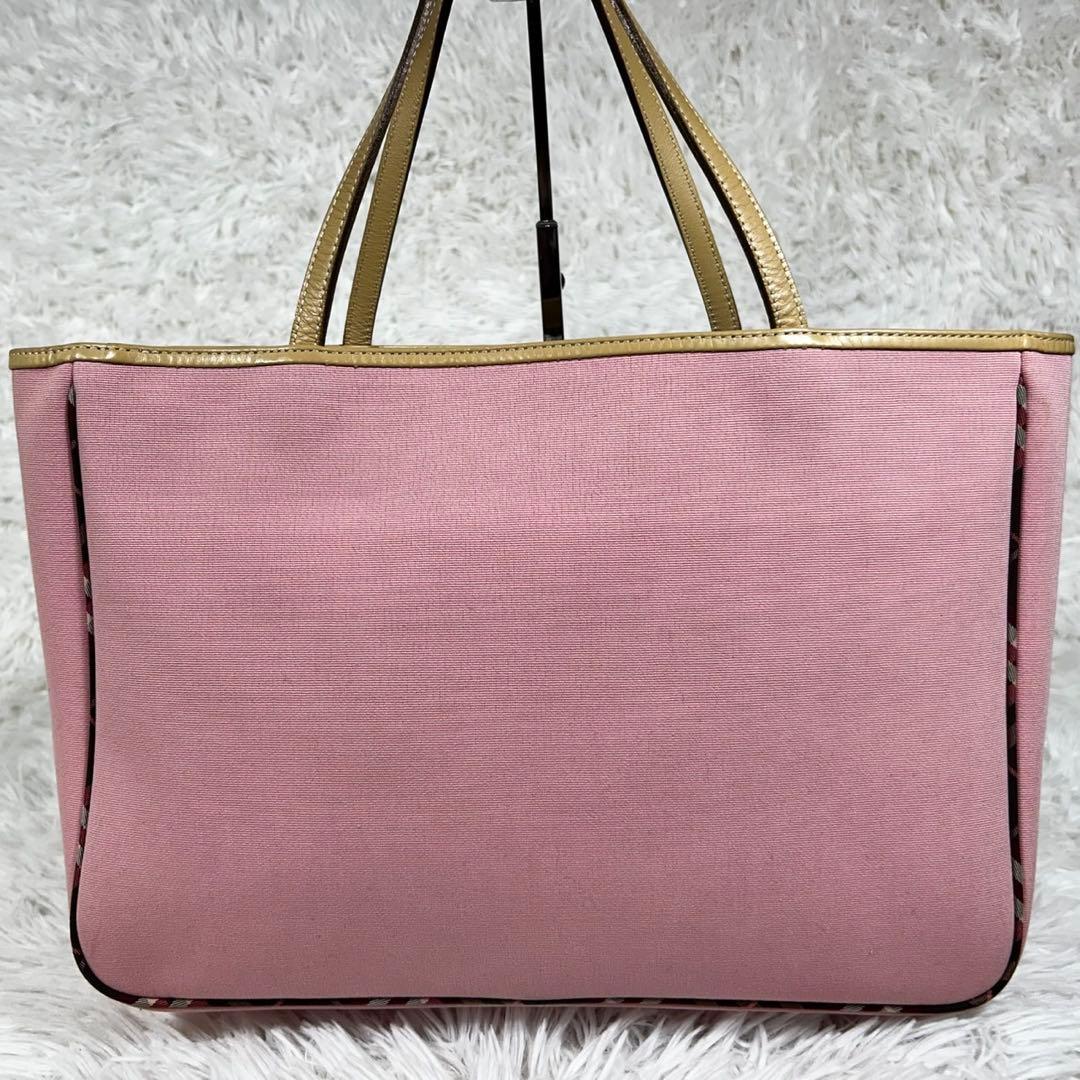 美品✨バーバリーブルーレーベル トートバッグ ノバチェック ホースロゴ 大容量