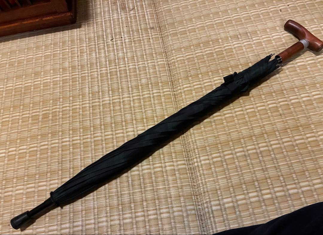 気品と上質 セパレート式 ステッキ傘 ステッキ スタイリッシュ ドイツ製質実剛健