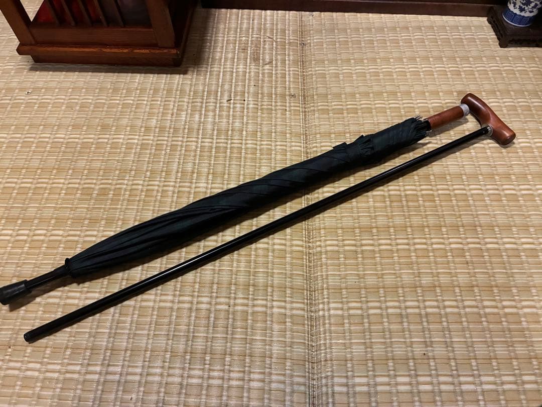 気品と上質 セパレート式 ステッキ傘 ステッキ スタイリッシュ ドイツ製質実剛健
