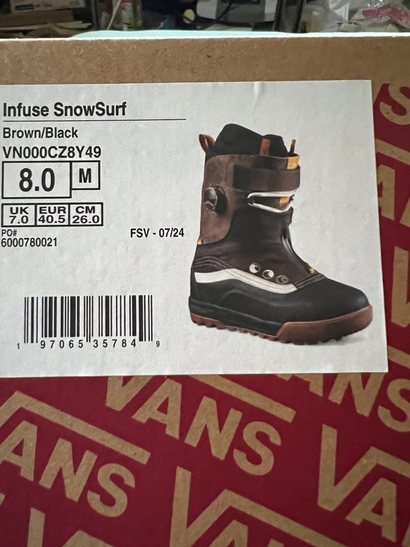 Vans Infuse Surf ブーツ 26.0センチ1時間程使用