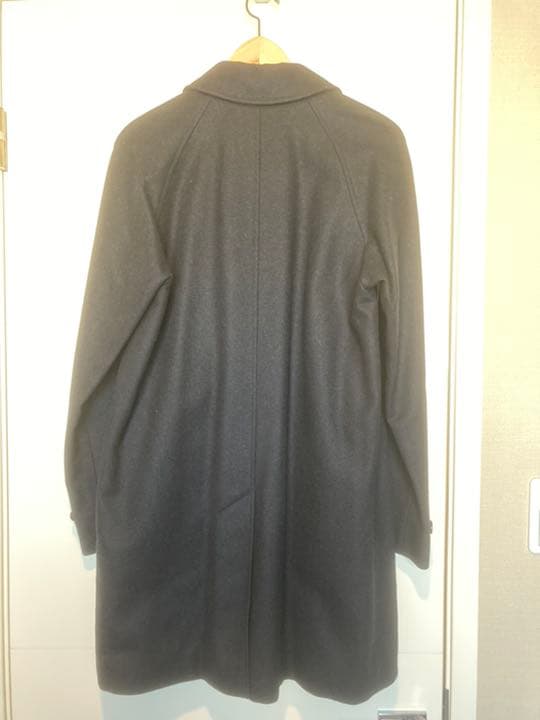 マッキントッシュ　ウールステンカラーコート　ネイビー36