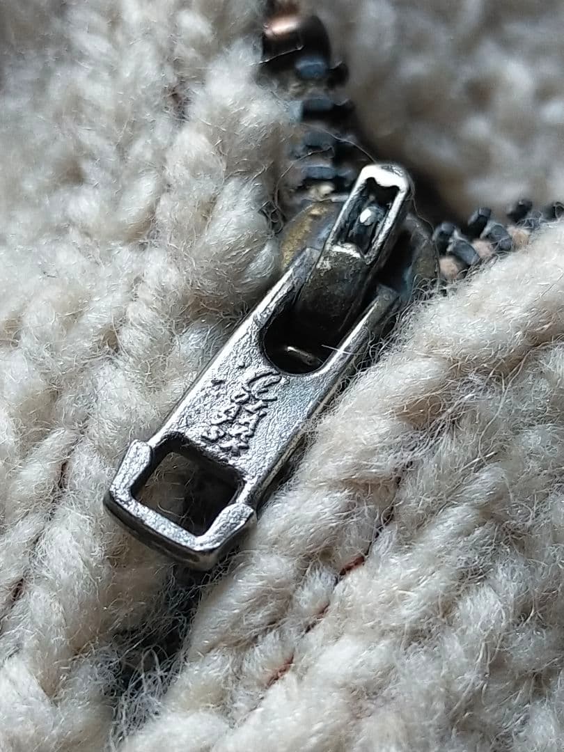 Vintage 60 70s ダイヤ柄 カウチンセーター