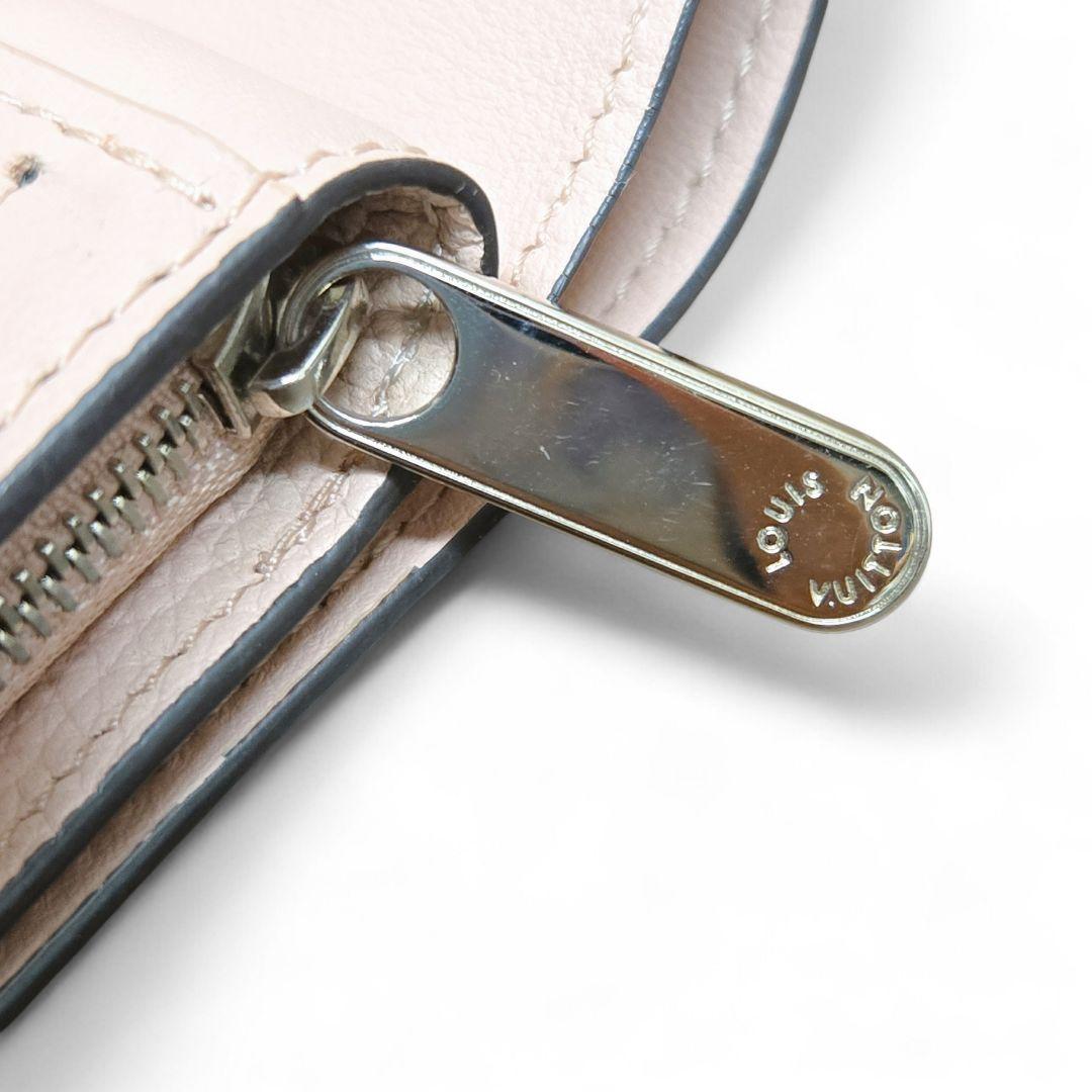 極美品✨ヴィトン マヒナ ポルトフォイユ クレア 二つ折り マグノリア ピンク