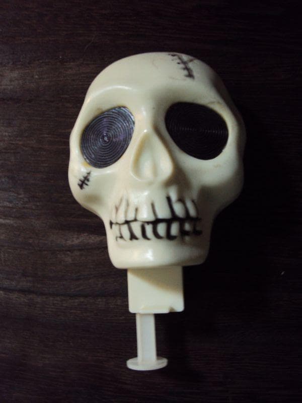 ビンテージ　スカル　アガツマ　髑髏　骸骨　スパークラー