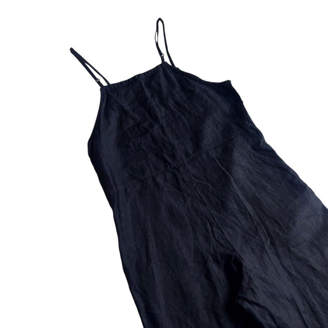 美品✨fog linen work マリ サロペット ブラック