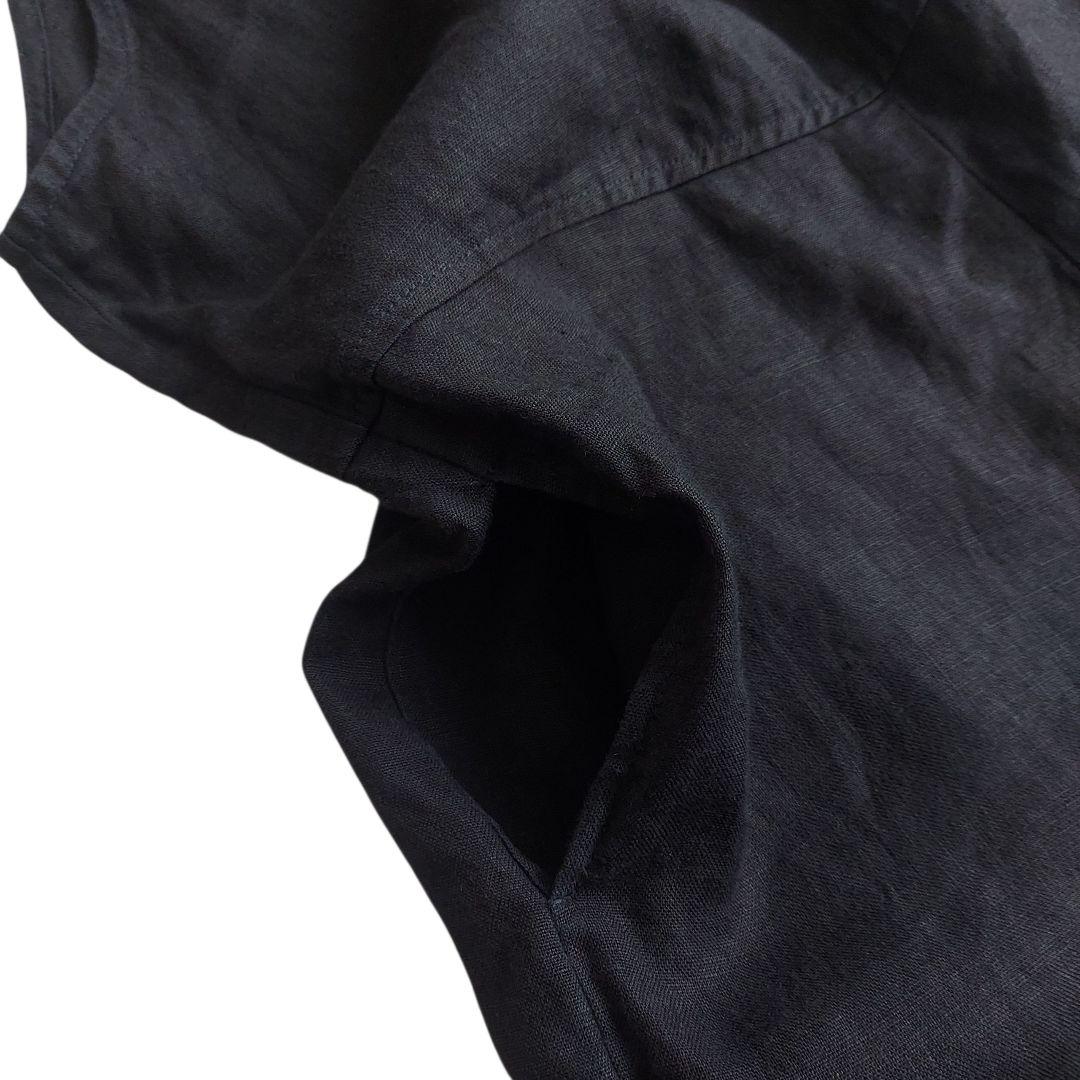 美品✨fog linen work マリ サロペット ブラック