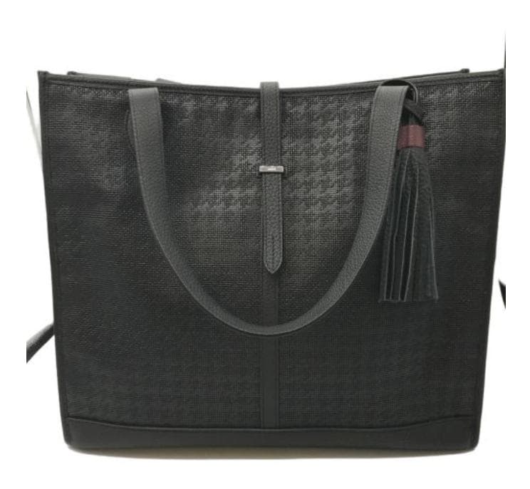 美品　ACATE　CARRE FABRIC カレ ファブリック　ブラック