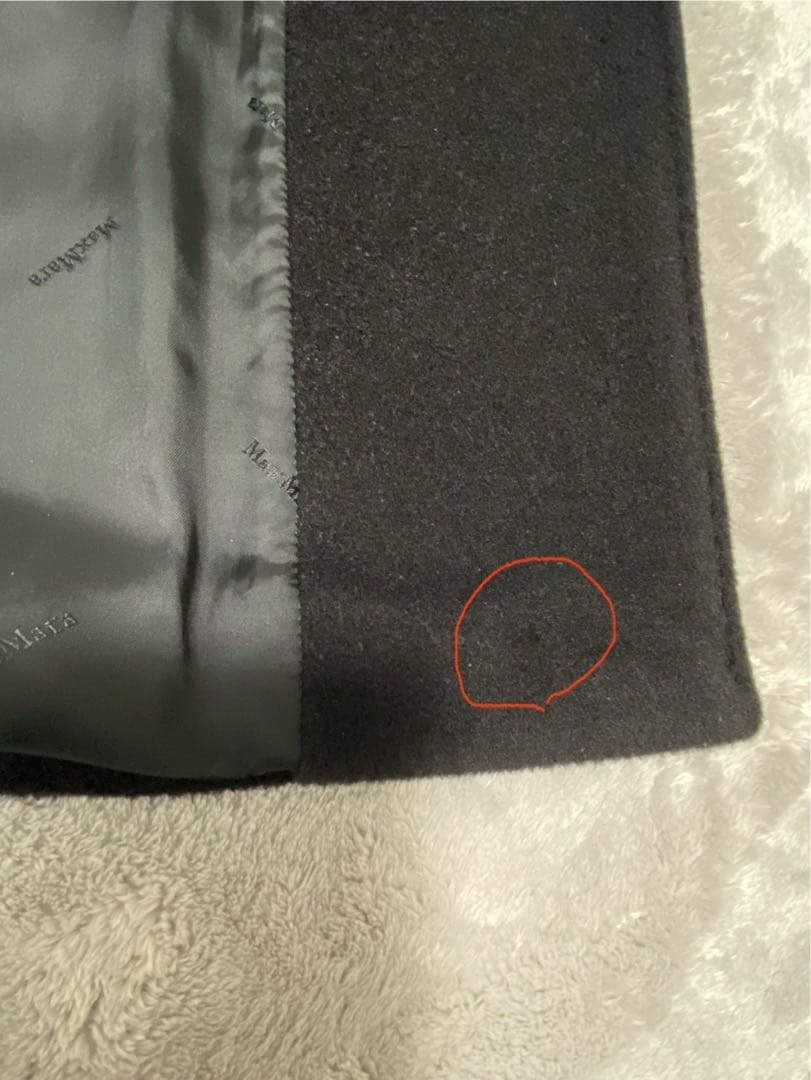 マックスマーラ　コート　白タグ　JI38 難あり