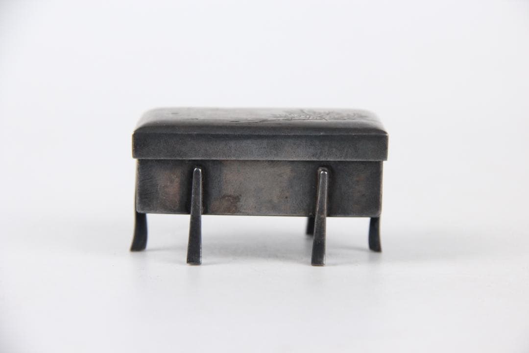 明治 昭和 ベスト 刻印 純銀ボンボ 指輪　重さ67.2g　FF01-07