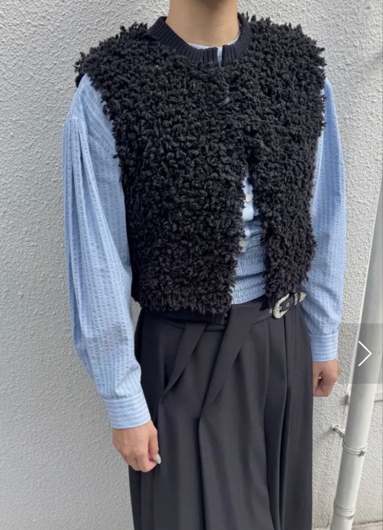 ジャケット・アウター UND COMPACT BOA KNIT VEST