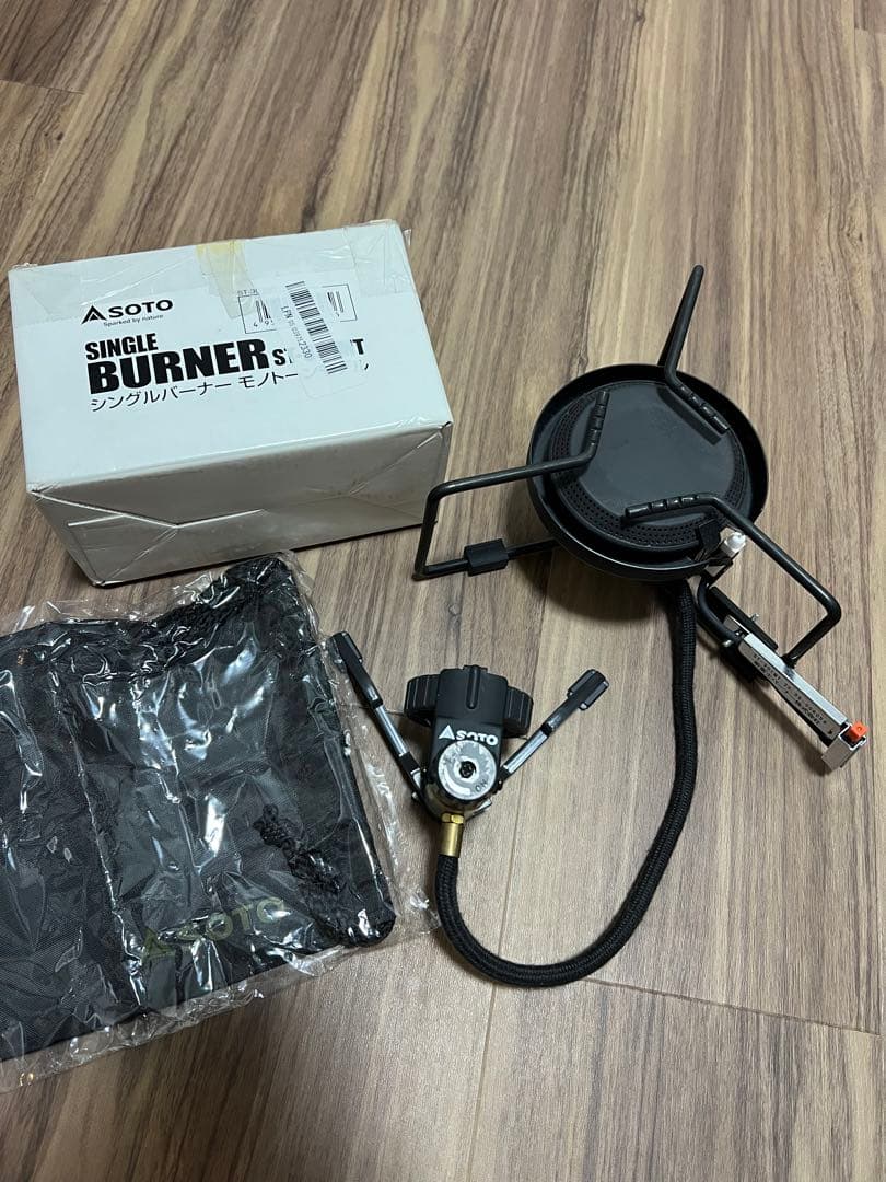 ★こたん★SOTO シングルバーナー　モノトーンモデル　ST-301MT