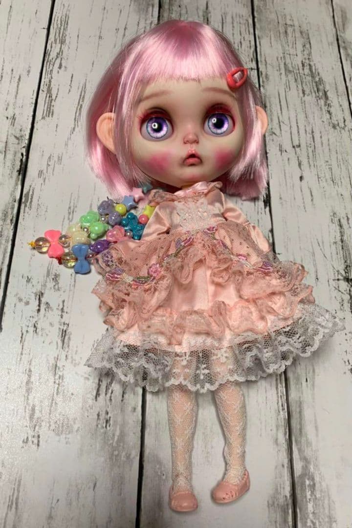 カスタム　アイシードール 白肌　本体のみ