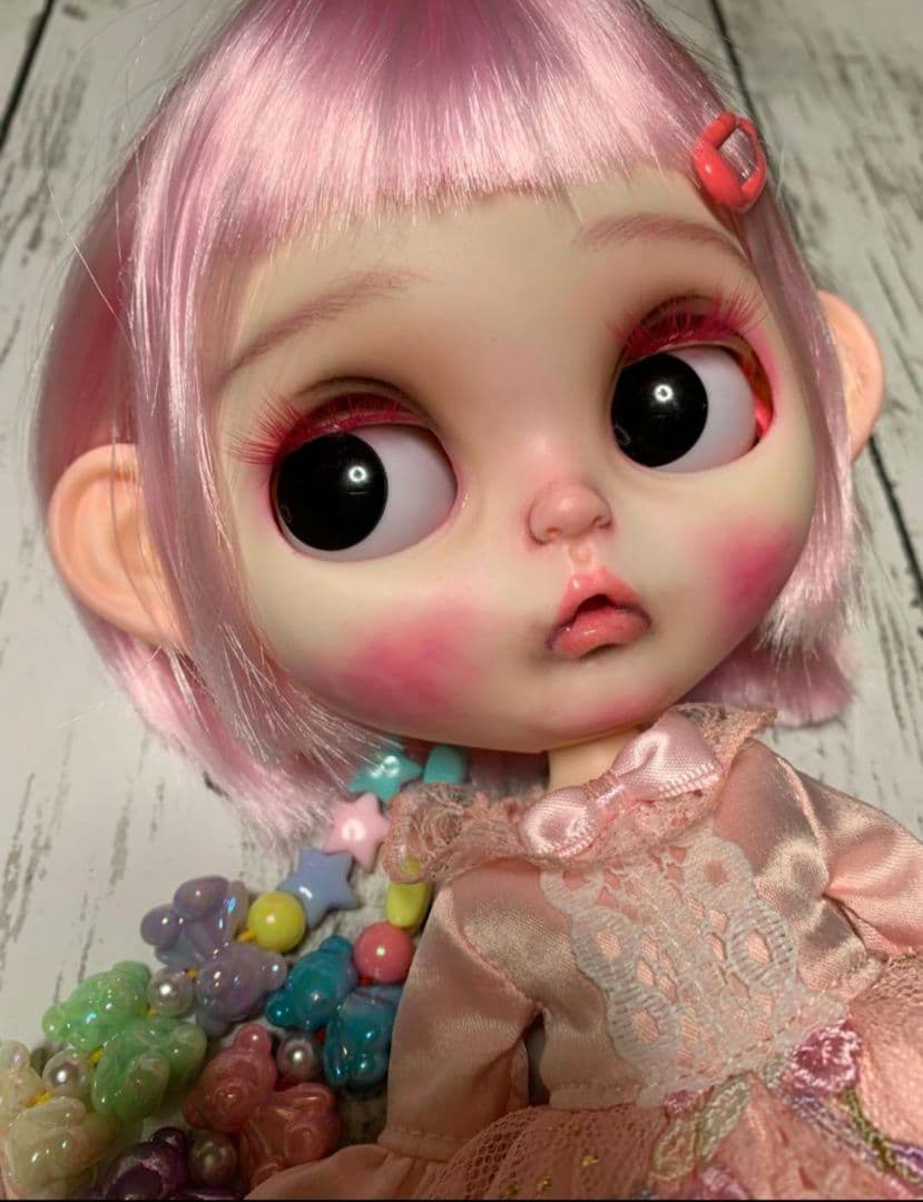 カスタム　アイシードール 白肌　本体のみ