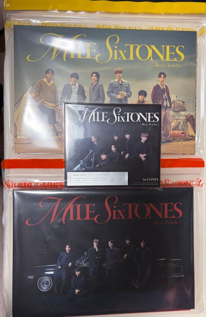 SixTONES MILESixTONES -Best Tracks- 3形態