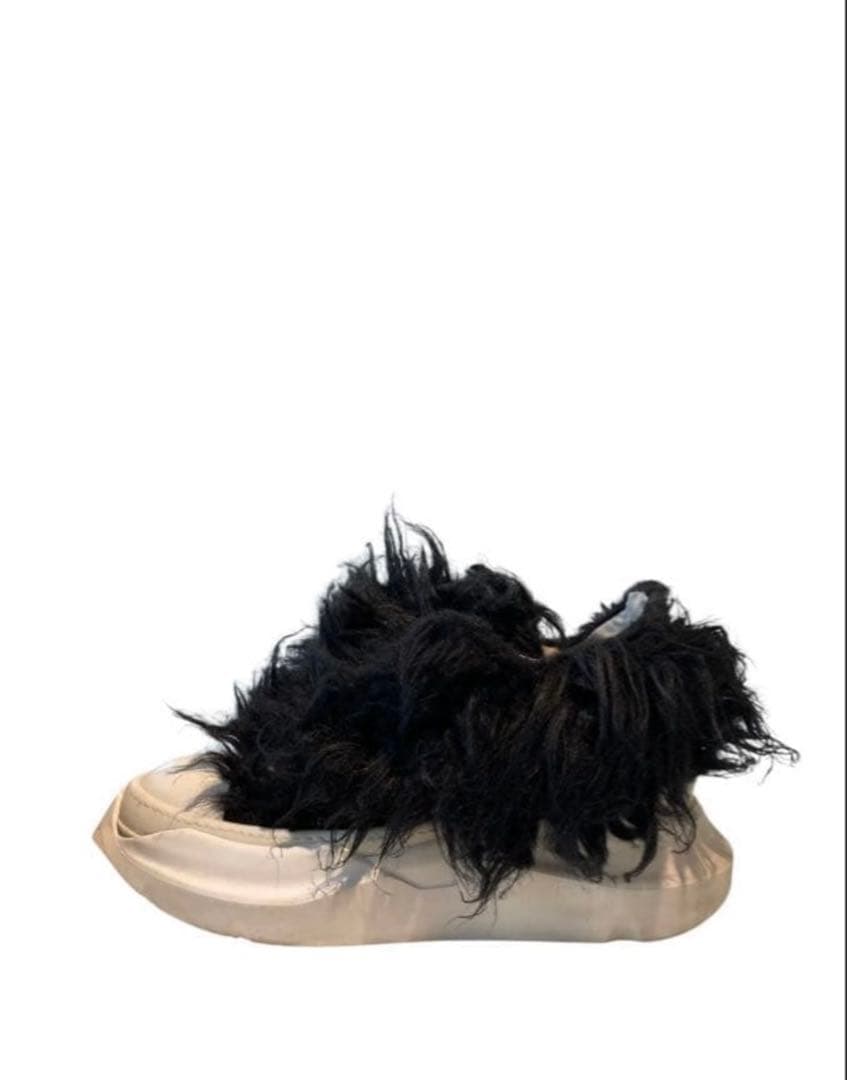 rick owens abstract fur スニーカー