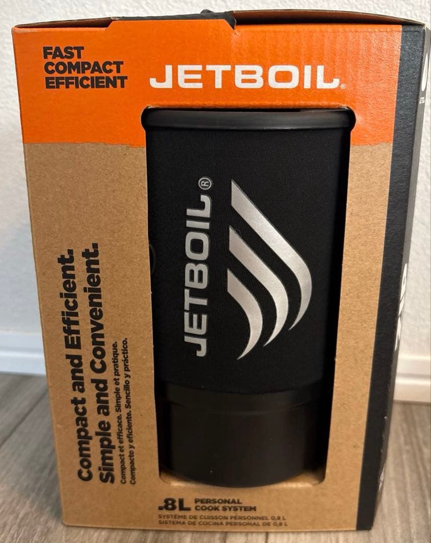 【新品】JETBOIL ZIP 0.8L ＋ガス缶230ml×2