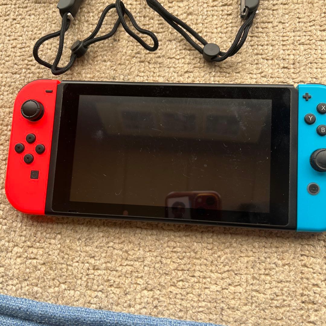 Nintendo Switch 本体 赤・青 + ゲーム4本セット