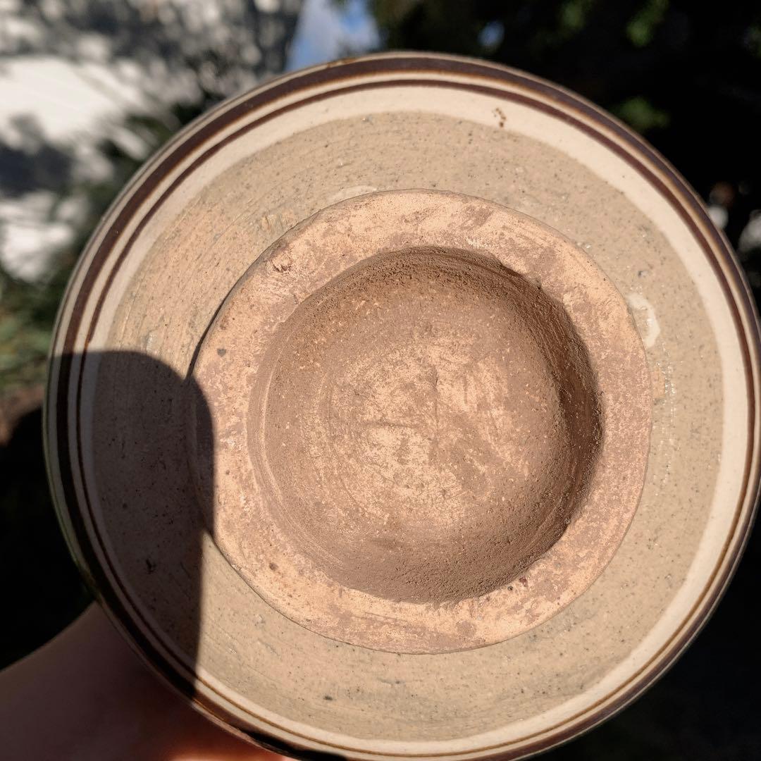 中国骨董　ひょうたん型　陶器　アンティーク　古美術　ひょうたん　花瓶　一輪挿し