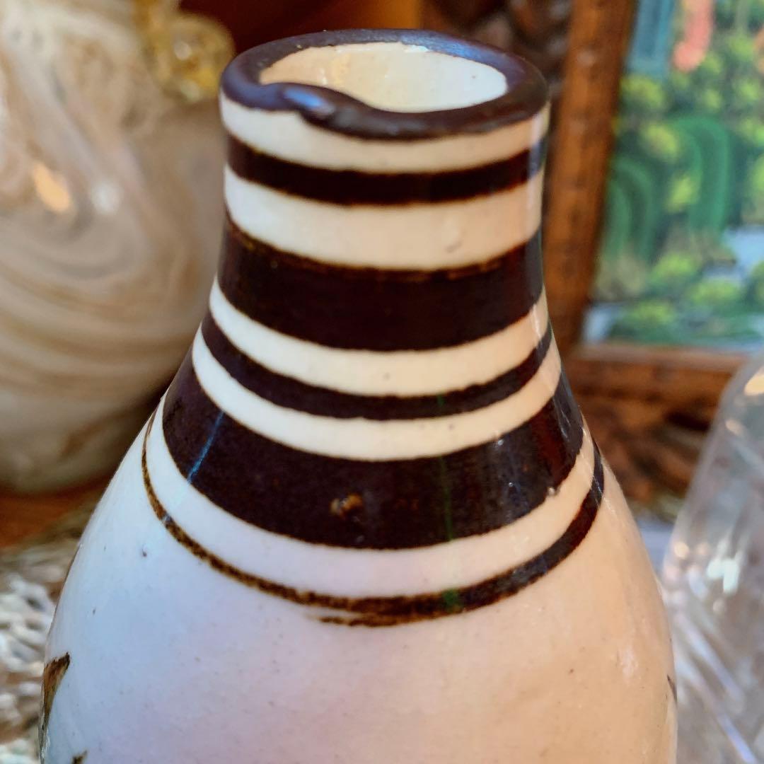 中国骨董　ひょうたん型　陶器　アンティーク　古美術　ひょうたん　花瓶　一輪挿し