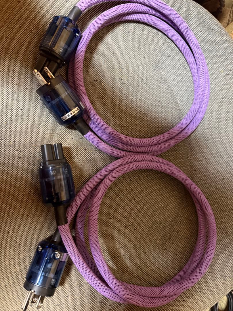 OYAIDE L/i50 EXs 1.8m オヤイデ 電源ケーブル2本