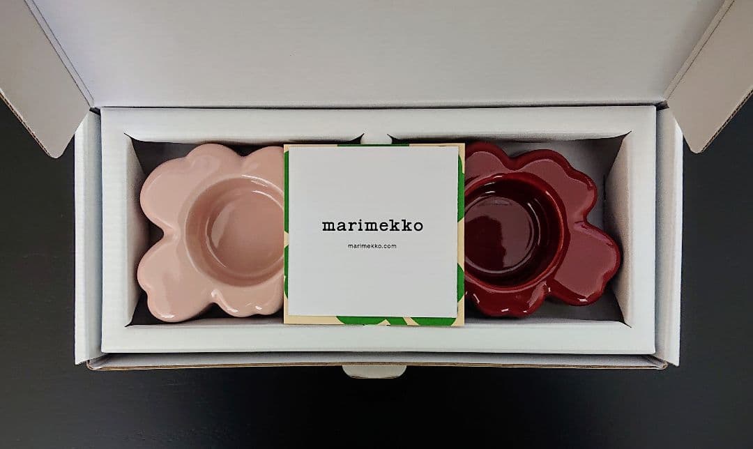 マリメッコ ウニッコ　ティーライトホルダー60th セット 新品