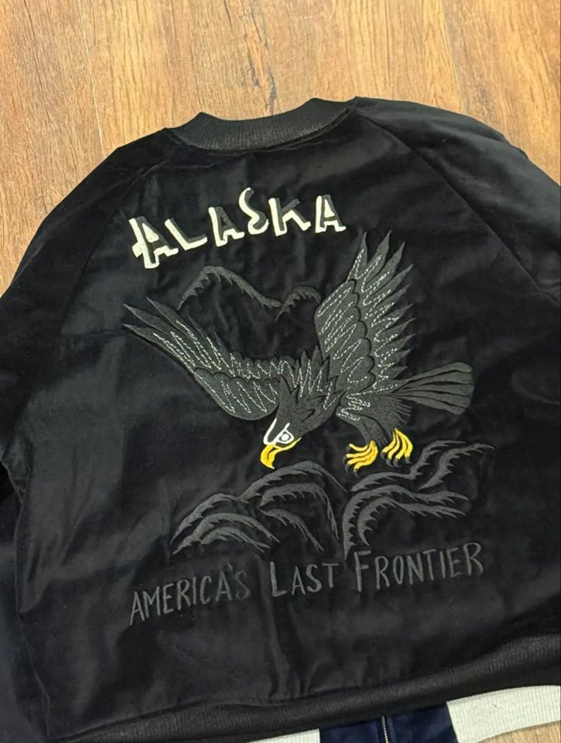 twoface スカジャン 別珍 ALASKA アラスカ スーベニアジャケット