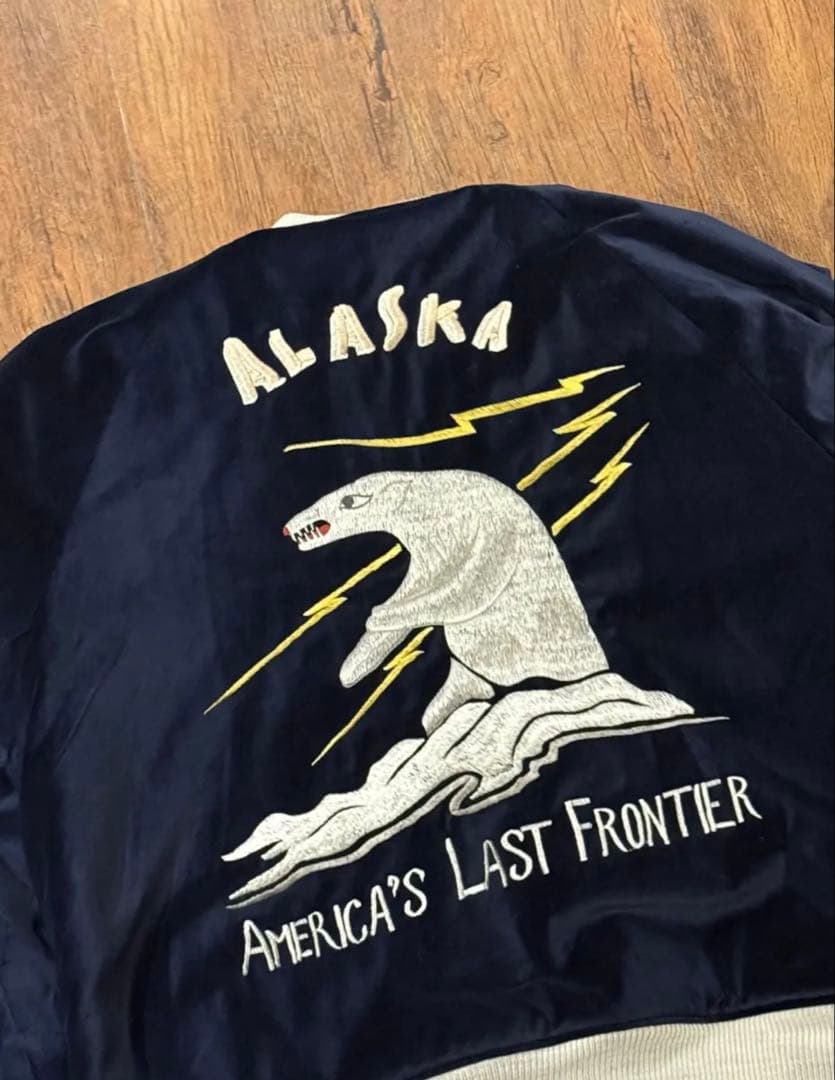 twoface スカジャン 別珍 ALASKA アラスカ スーベニアジャケット