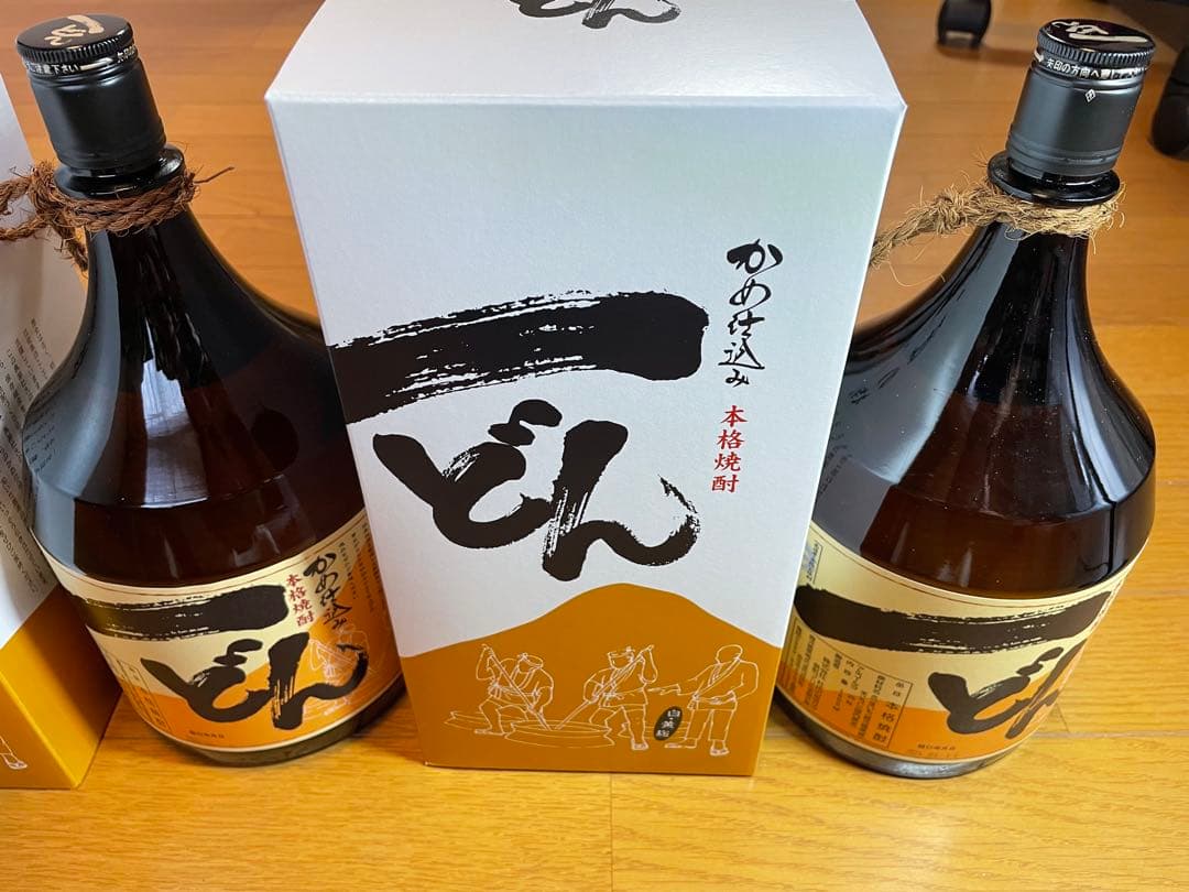 ☆一どん 本格焼酎 1800ml ×2箱入り