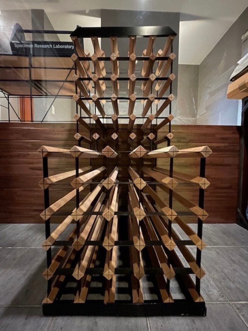 ハート■ボルデックスBORDEX/ワインラック/ストージ/什器90本用