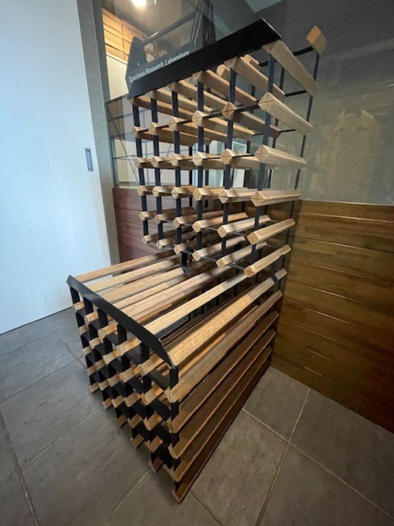 ハート■ボルデックスBORDEX/ワインラック/ストージ/什器90本用