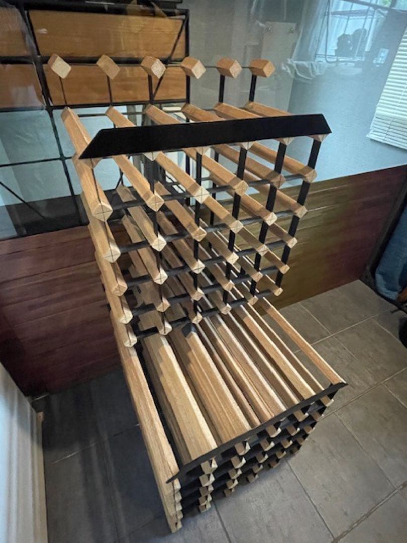 ハート■ボルデックスBORDEX/ワインラック/ストージ/什器90本用