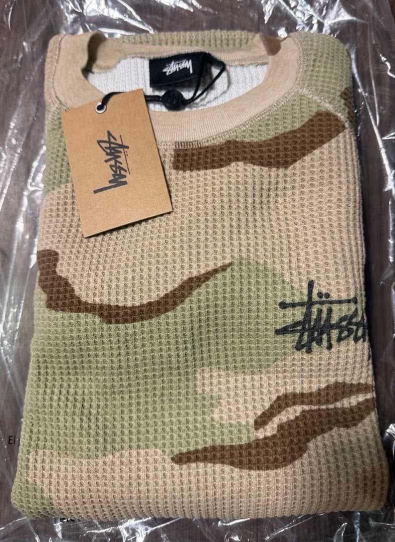 M BASIC STÜSSY THERMAL SAND CAMO