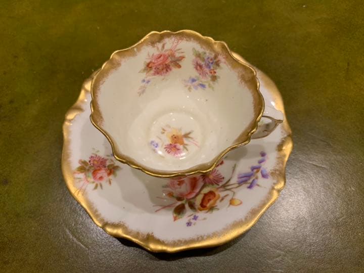 【希少】100年越え！ハマースレイ　アンティーク　ドレスデンスプレー