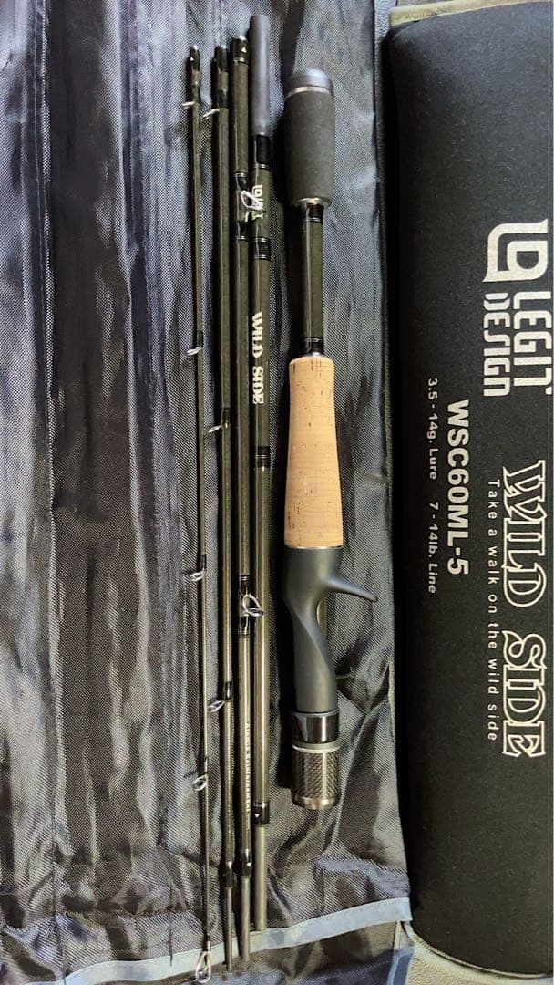 WILD SIDE WSC60ML-5 レジットデザイン バスロッド