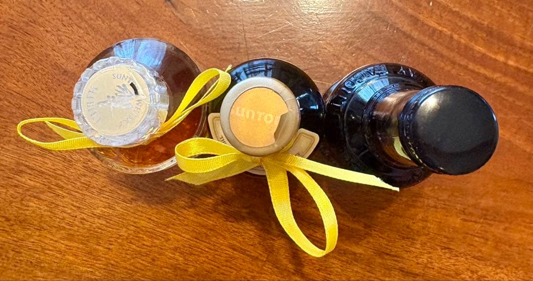 【未開封】ミニボトル　響 17年、山崎 12年、Lejay Cassisセット