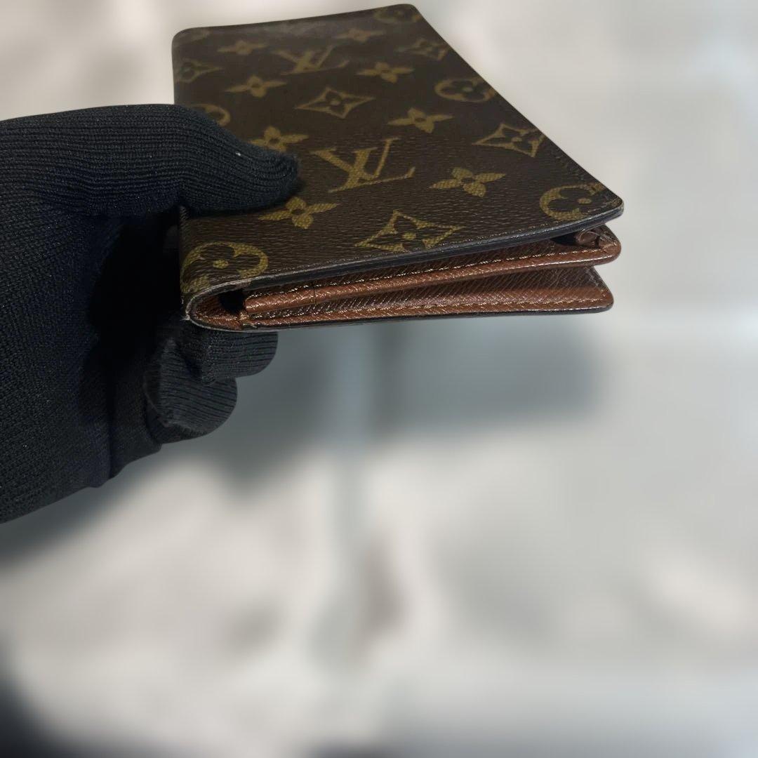ルイヴィトン 長財布 二つ折り 札入れ モノグラム レザー 美品