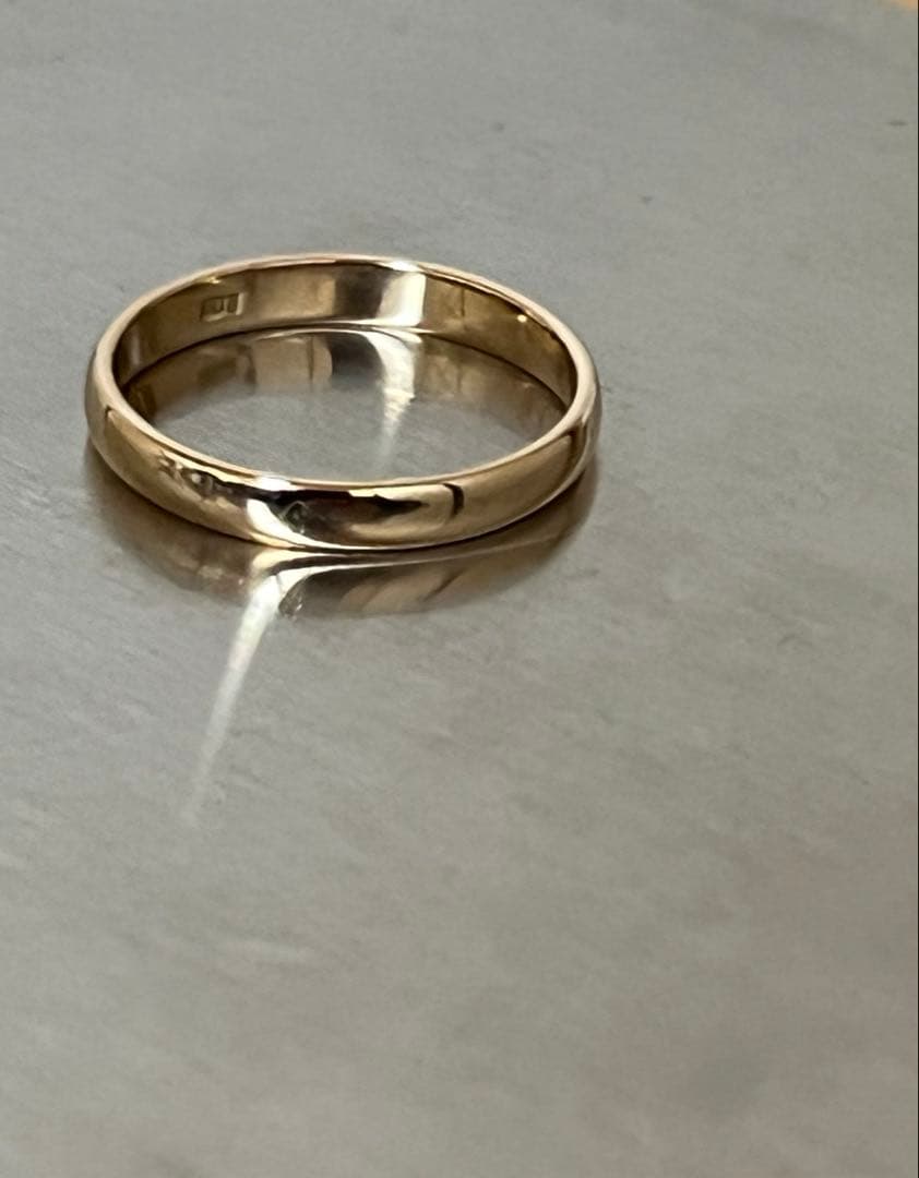 【美品】K18リング17号2.9g