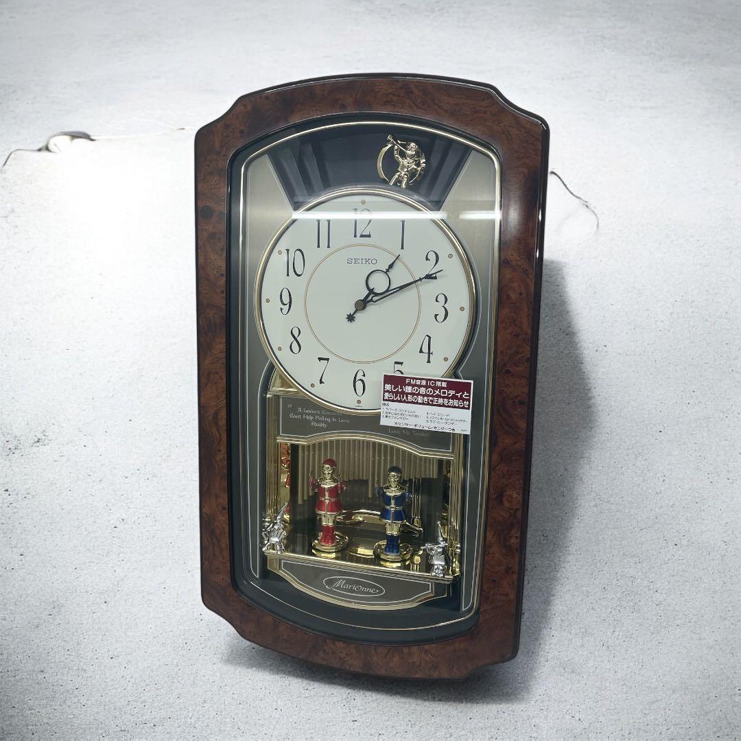 【未使用品】SEIKO セイコー マリオーヌ からくり時計 RE523B