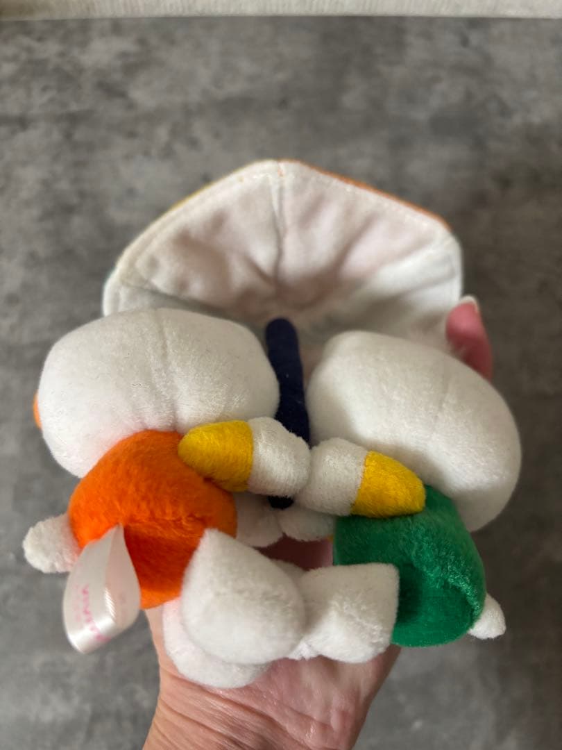 【楽一番公式アカウント03】キティ＆ダニエル 相合傘 ぬいぐるみマスコット