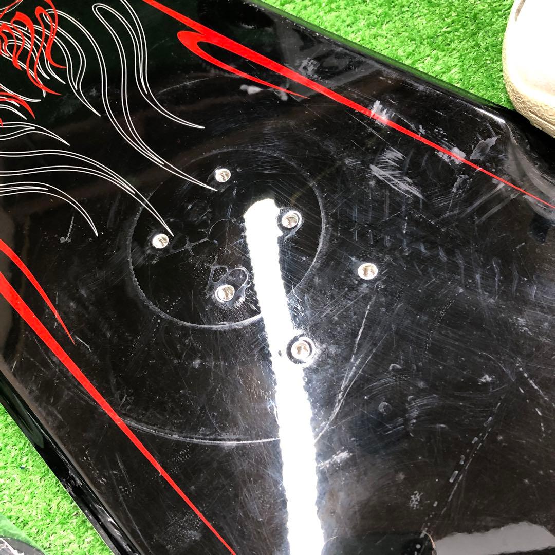 宝-632 子供用スノーボードセット118cm ビンディング新品 メンテナンス済