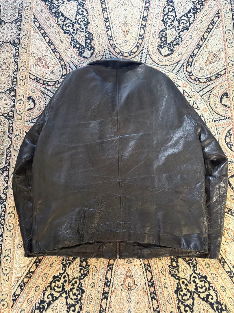 【希少】OLD GAP 黒 レザージャケット XL