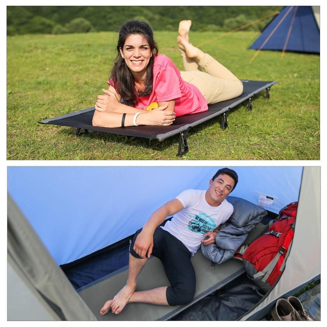 【開封・未使用】KingCamp キャンプコット アウトドアベッド 折りたたみ