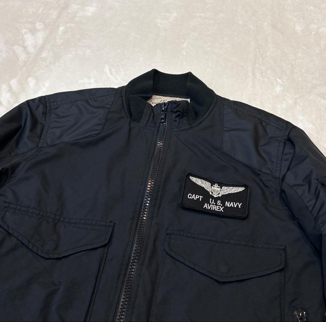 AVIREX MA1 フライトジャケットWEP COSTOM JACKET M