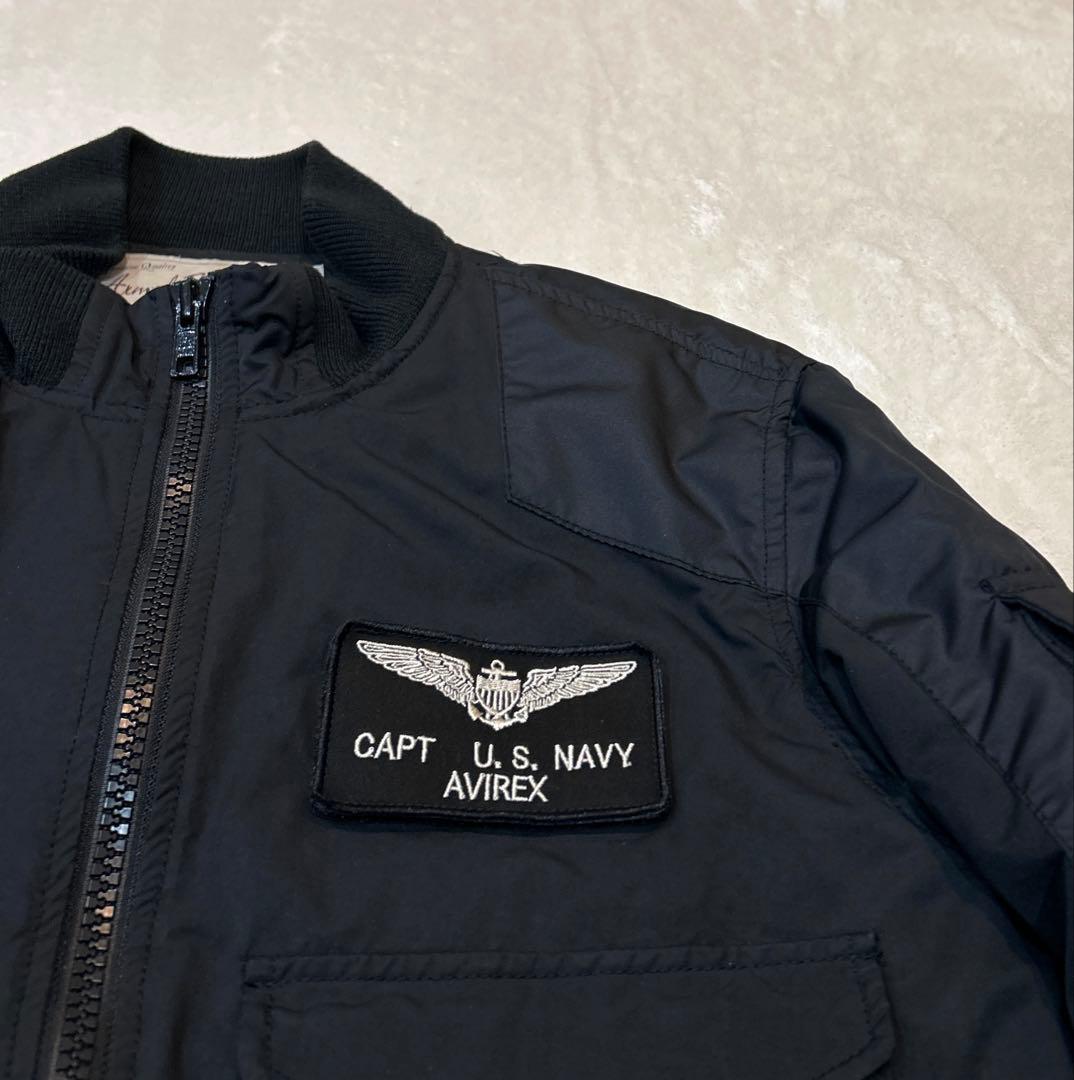 AVIREX MA1 フライトジャケットWEP COSTOM JACKET M