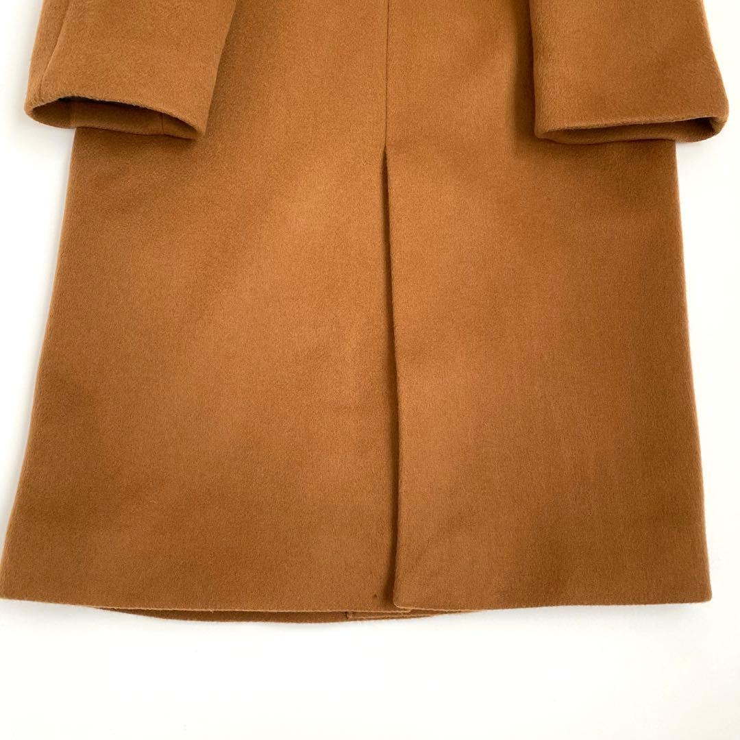 お値下げ✨美品✨デミルクス ビームス 4,6万円 ノーカラーコート ブラウン系