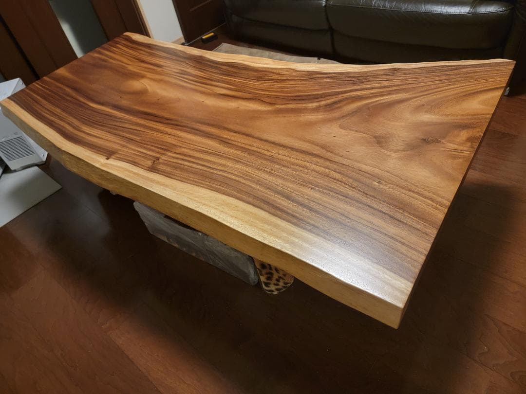 モンキーポッド　一枚板　ダイニングテーブル　180㎝ 無垢板 天板