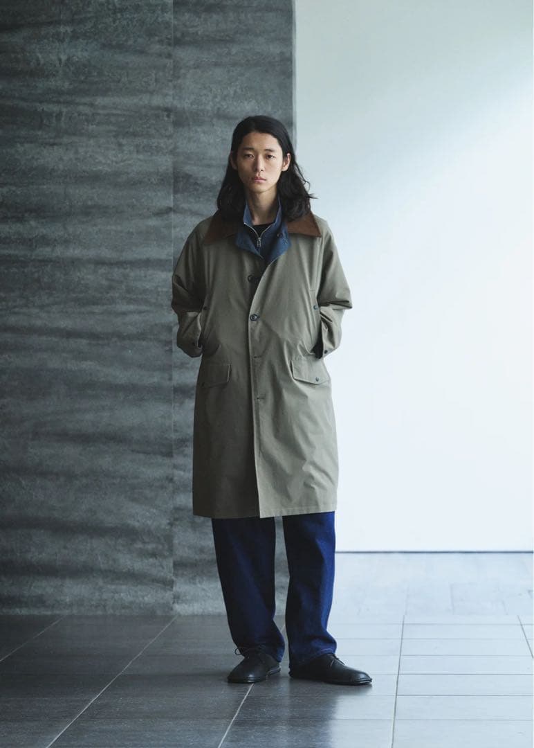 RHYTHR（リズル）ステンカラーコート