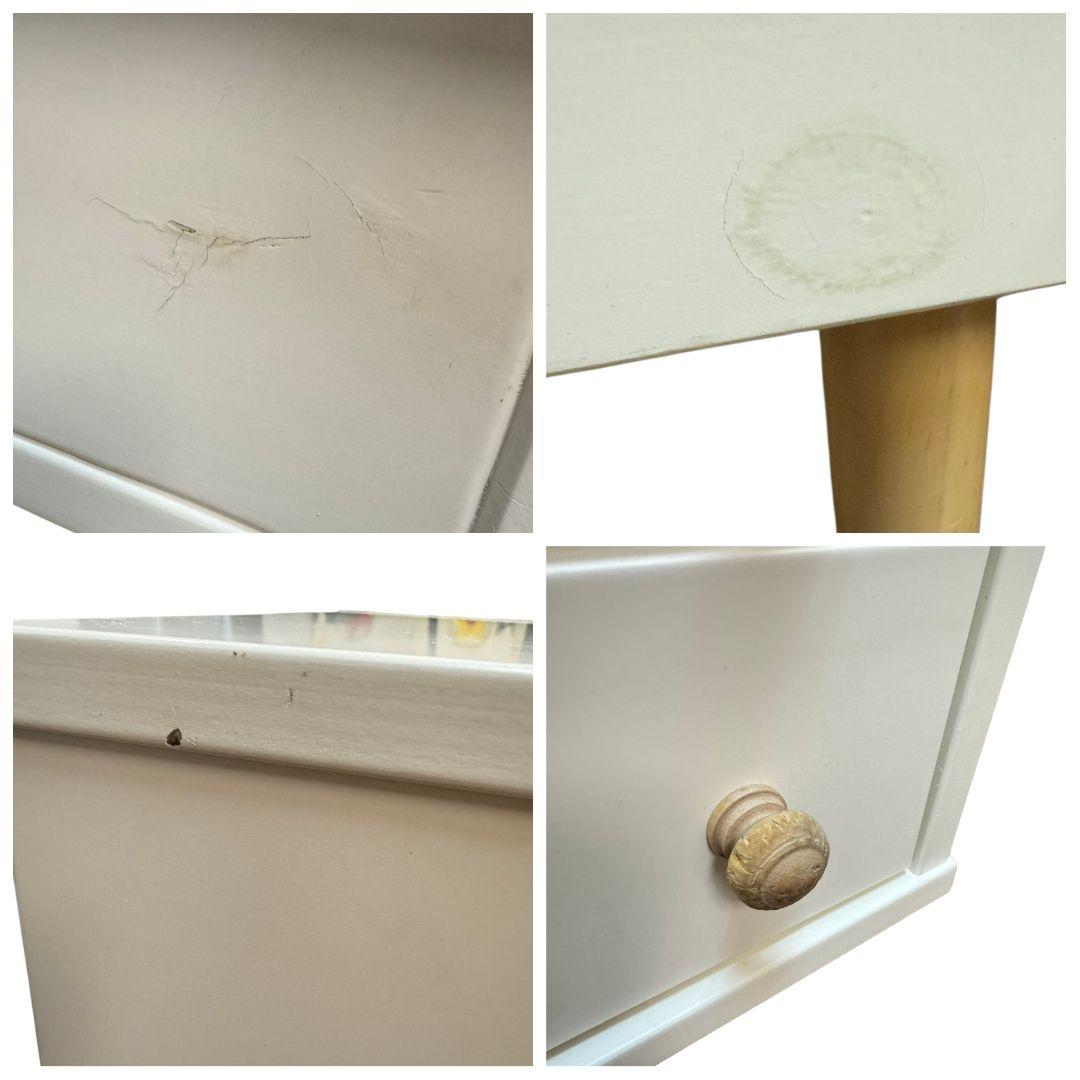 【大人気】Francfranc ラーナ ドレッサーテーブル 鏡 テーブル